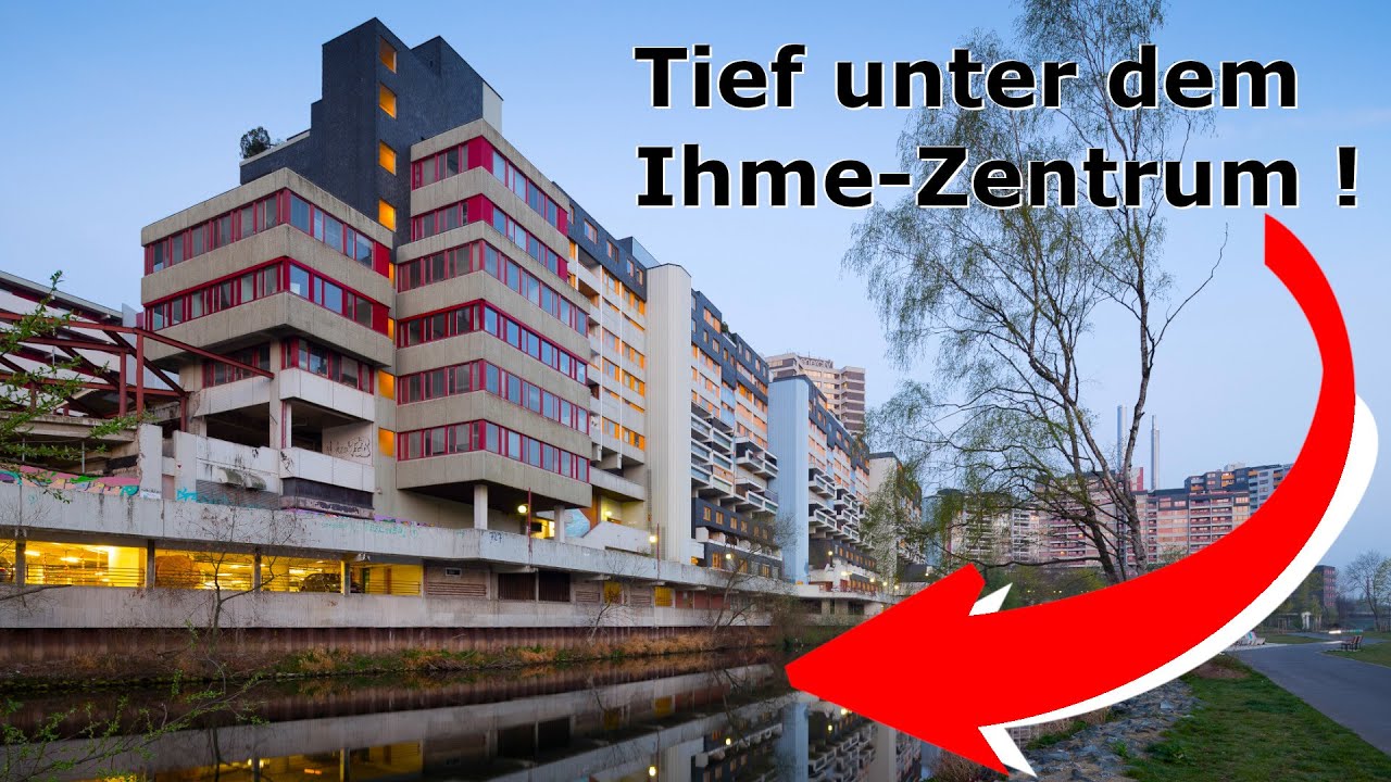 Unter dem Ihmezentrum in Hannover - eine moderne Ruine. Urbex mitten in der Stadt!