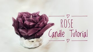 Flower Candle - 4 K Free Video Process Tutorial, Step by Step
