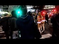 渋谷ハロウィン Tバックギャル 渋谷スクランブル交差点