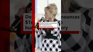 Dolly Parton announces $1m donation to Hurricane Helene recovery. #DollyParton #Helene #US #BBCNews