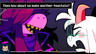 Dude Asgores Probably In There L Twin Runes Epi 41 Deltaruneundertale Comic Dub 