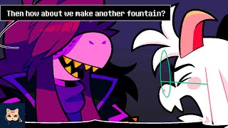 Dude, Asgore's probably in there. l Twin Runes Epi 41 [ Deltarune/Undertale Comic Dub ]