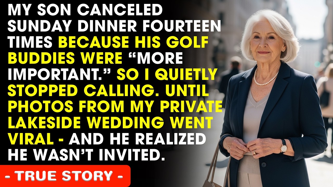 My Son Cancelled Sunday Dinner 14 Times — His Golf Buddies Were “More Important”