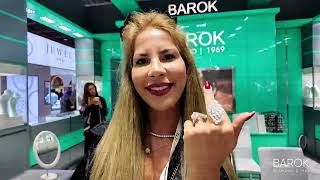 A Special Guest in Dubai! Pınar Kerimoğlu Visits Barok Diamond at the Watch &amp; Jewellery Show