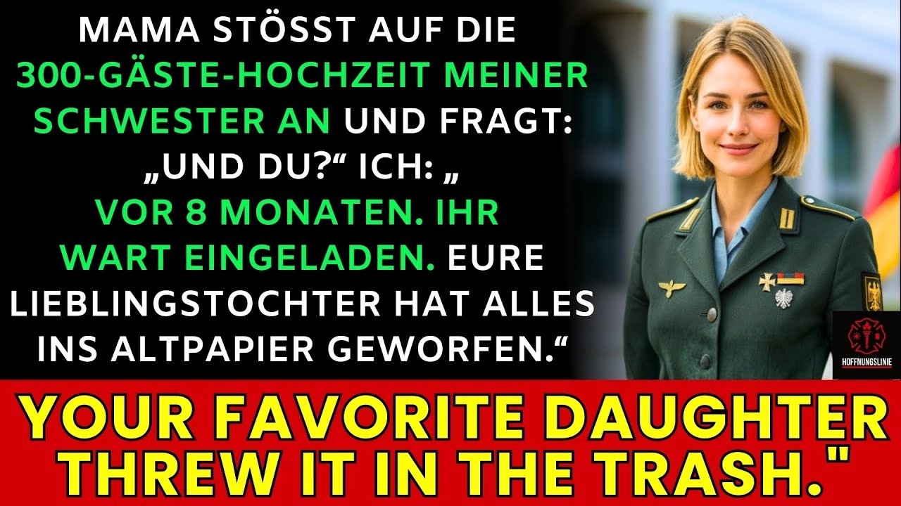 Mama sagte: „Die Hochzeit deiner Schwester wird perfekt. Wann bist du dran?“ Ich: „Sie war schon.“