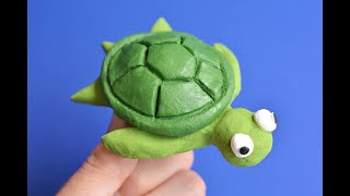 How to Make a Clay Turtle | Easy Turtle Clay Sculpture screenshot 2