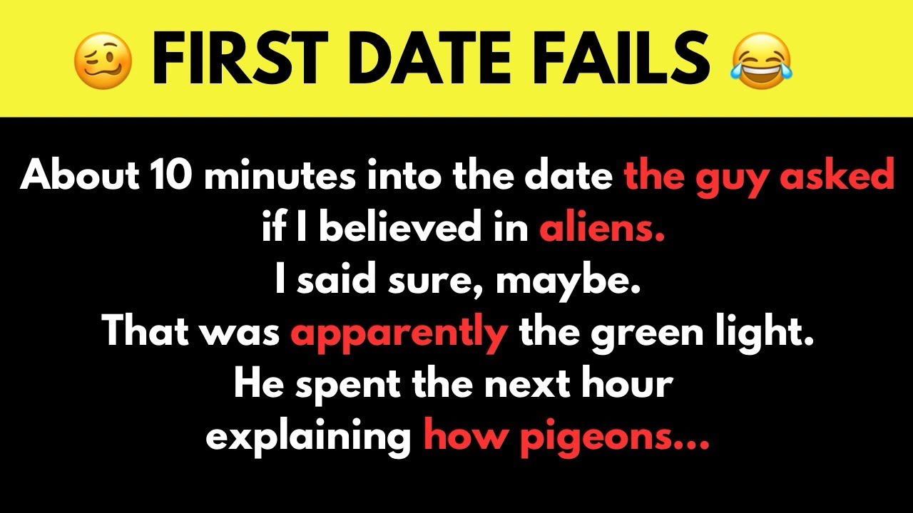 First date FAILS that make your life feel less chaotic - YouTube