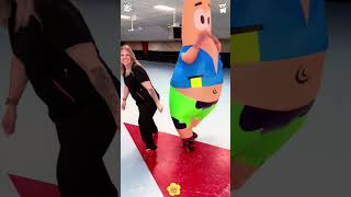 Inflatable costume Prank #viral #funny#fyp