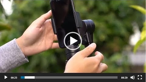 Smooth 4 Vlog 3 Axis Handheld Gimbal Stabilizer for iPhone Smartphone and Gopro Action Camera