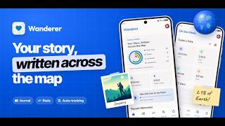 Wanderer: Your Travel Diary & Journey Tracker | App Preview screenshot 4
