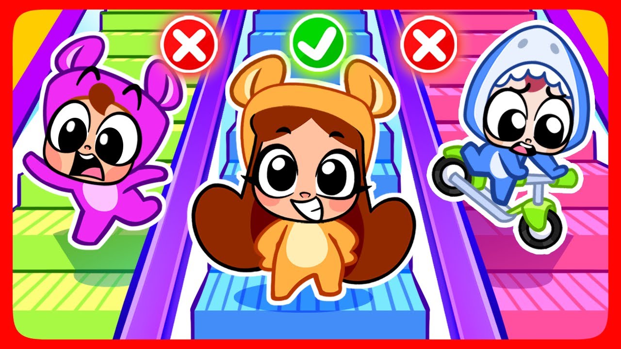 Safety rules in the mall ⬇️ 🌟Safety Tips and Good Habits by Piccoletta ✨ 🩷