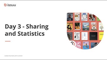 Issuu Academy - Workshop Day 3: Sharing and Statistics