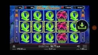 BLUE OCEANS SLOT FREE SPINS (BIG WIN!!! 114X !!!) #egt @slotroulette4342
