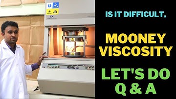 Mooney Viscosity Practice - Answers for the Questions in Segment 1