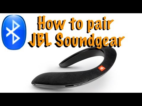 How to pair JBL Soundgear by bluetooth