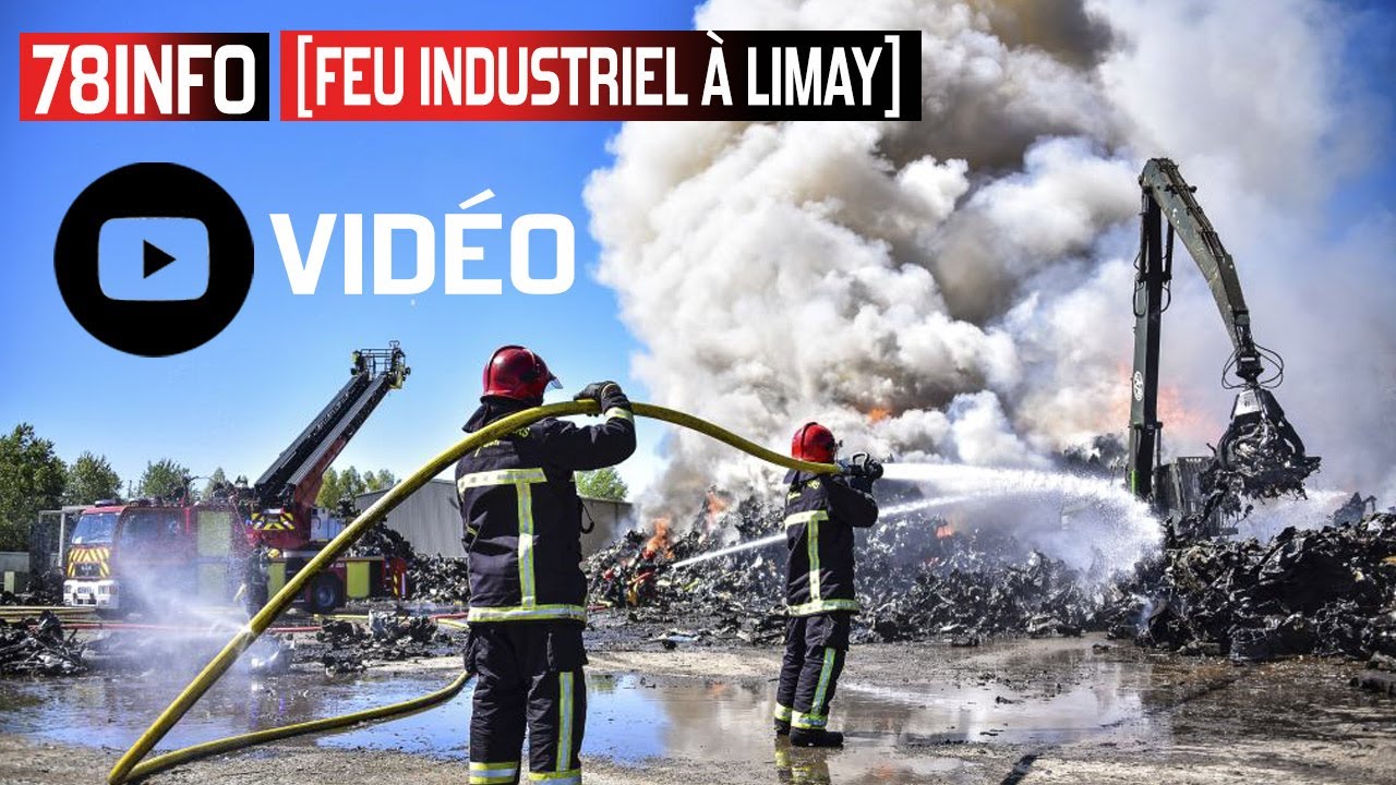 [78INFO] Feu industriel en zone portuaire de Limay