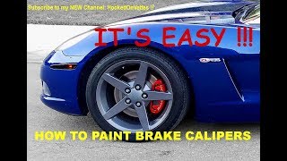 G2 Caliper Paint System: How To Paint Brake Calipers (Raised letter tips included!!)