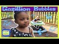 FUN WITH A GAZILLION BUBBLES AND CRAZY STRING: KYRA AND KAM LOVE PLAYTIME
