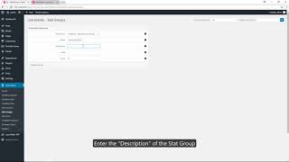 Live Events - Create A Stat Group