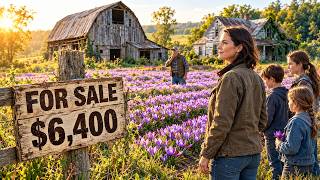 Single Mom of 3 Bought a $6,400 Abandoned Farm… Neighbours Laughed Until They Saw What She Grew