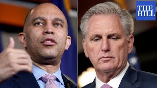 Famous JUST IN: Hakeem Jeffries Slams Trump, McCarthy In Weekly Presser Net Worth
