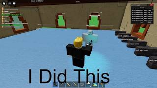 (Read Description) I did this Workspace delete SecureParts glitch on admin house (Not Patched)