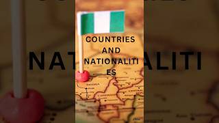 Countries and Nationalities Part 3 #shortvideo