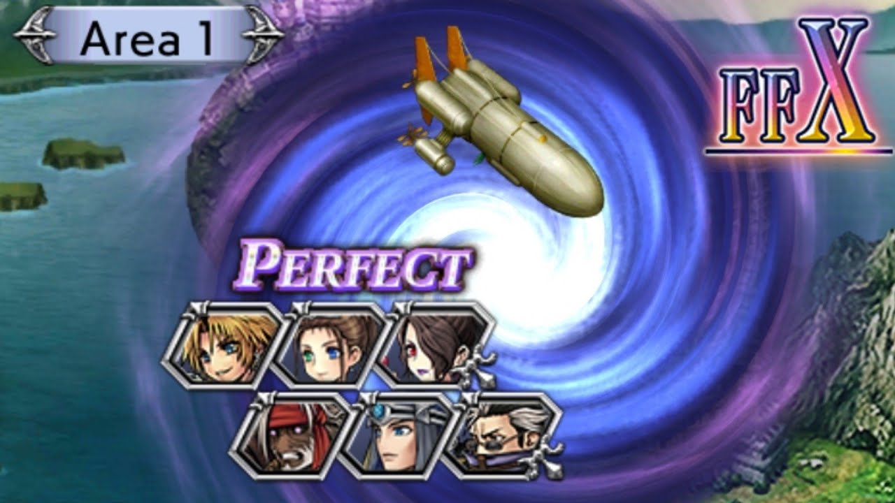 [DFFOO GL] Six-Warrior Quests Area 1 - FFX themed comp