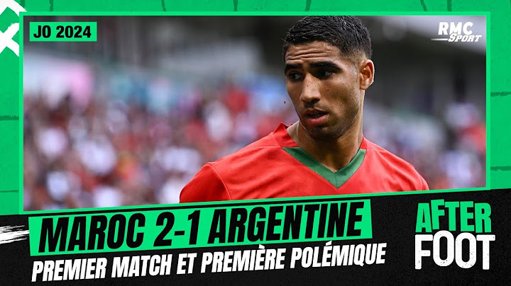 JO 2024 / Football (H) : Maroc 2-1 Argentine, premier match et première polémique