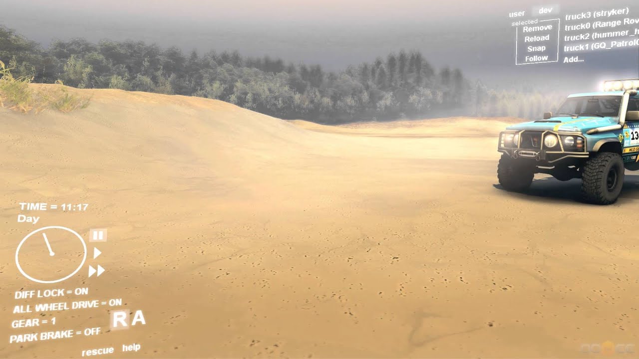 SpinTires - Nissan Patrol GQ Competition Truck 1.0