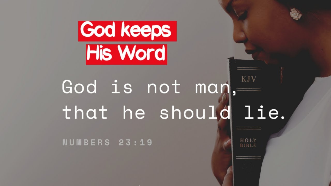 The Unlimited God keeps His Word - YouTube