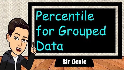 G10Q4_12_Percentile for grouped data   l Math 10  l  Sir Ocnic  l