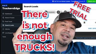 $1,000,000 Market with Spot Market Freight | Largest Load count EVER!! | DAT TruckersEdge Pro