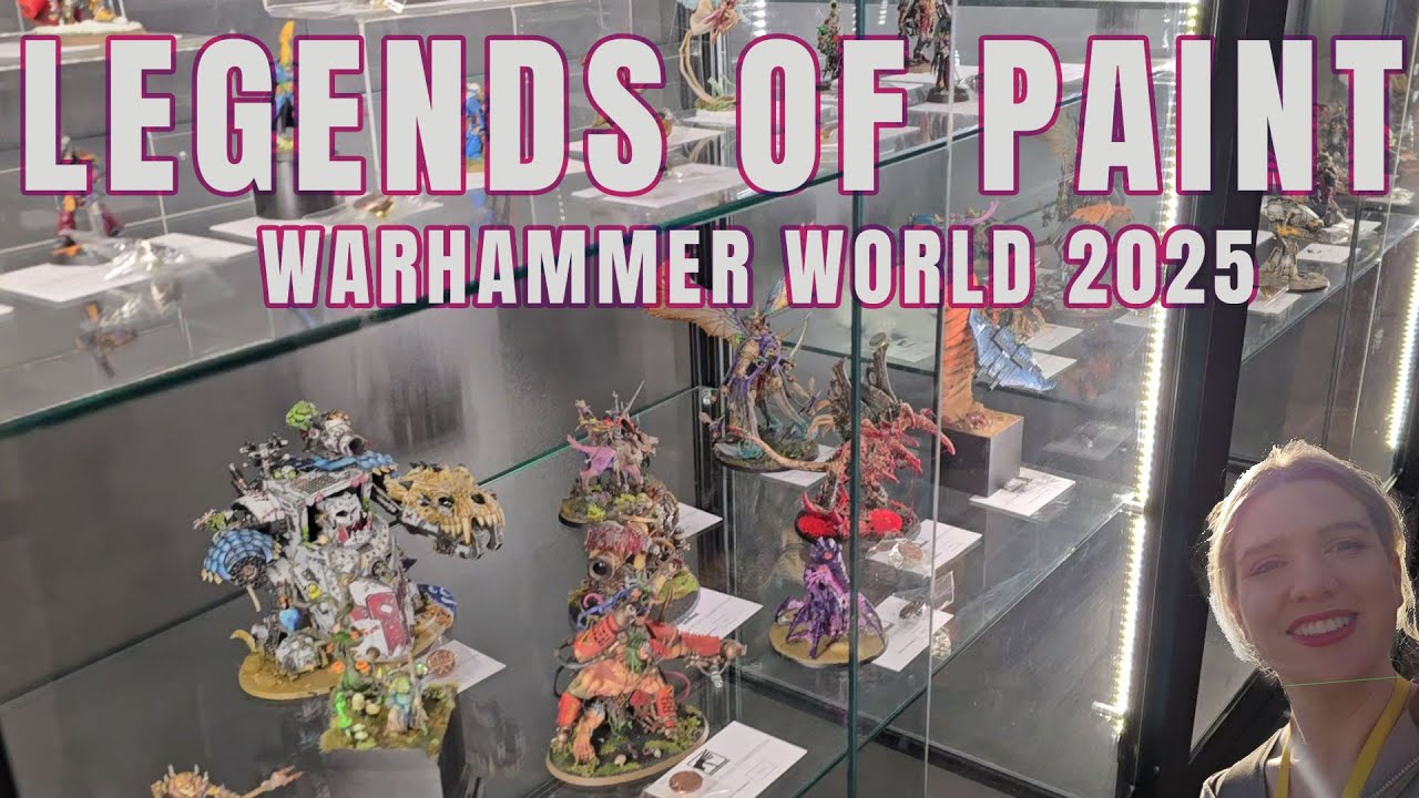 Legends of Paint at Warhammer World - Review!