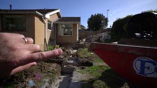 Jurassic Jungle - Footings, rain and a broken cement pump by The Jurassic Jungle,  Dorset bungalow renovation 293 views 1 year ago 8 minutes, 51 seconds