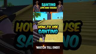 🤫Secret trick to Use Santino🤯 in Garena Freefire #shorts #freefire | PRI GAMING screenshot 2