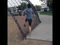 Fence Parkour Wall Run