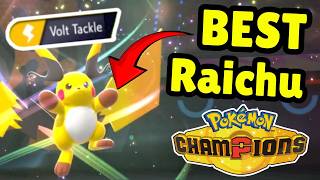 BEST Mega Raichu X Team! Pokemon Champions VGC Ranked Competitive Battles!