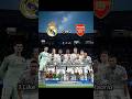 Real Madrid vs Arsenal ⚽