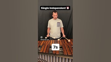 Double Vertical Rhythm clock #marimba #music #exercise #challenge