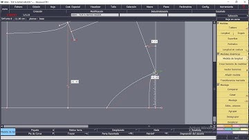 LECTRA MODARIS - MEDIDA DE LONGITUD /  LENGTH MEASUREMENT (L) -  F3, F8 TOOLS CONTROL