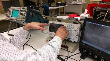 EE21225 Video 2 Intro to Waveform Generator Rigol DG4162 and LeCroy Hdo4104 Digital Oscilloscope