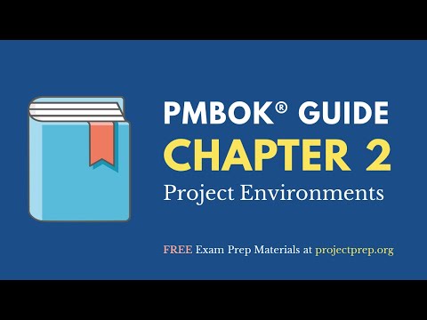 PMBOK® Guide (6th Edition) – Chapter 2 – Project Environments
