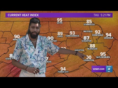 5PM Update: Heat advisories in effect with feels-like temperatures as ...