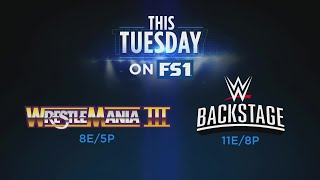 Watch WrestleMania III this Tuesday on FS1