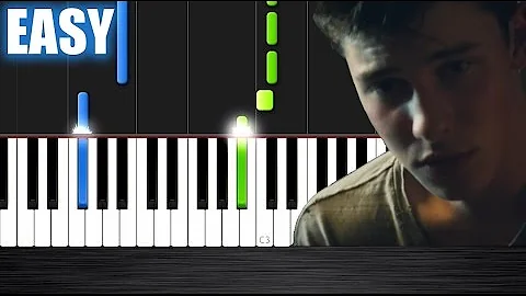 Shawn Mendes - Treat You Better - EASY Piano Tutorial by PlutaX