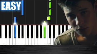 Shawn Mendes - Treat You Better - EASY Piano Tutorial by PlutaX chords