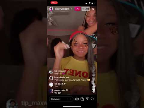 BadKidMya And YalBabyMagic On Instagram Live  6/19/21