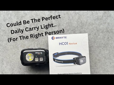 Brinyte Flashlights HC01 Noctua Flashlight Review/Dirkscussion