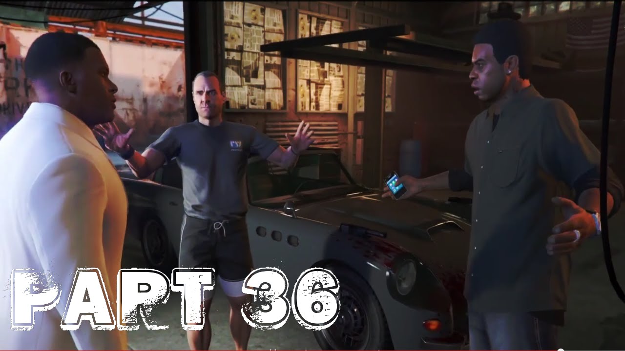 GTA V/GTA 5 - PS4 Gameplay Walkthrough Part 36 - Deep Inside [First ...